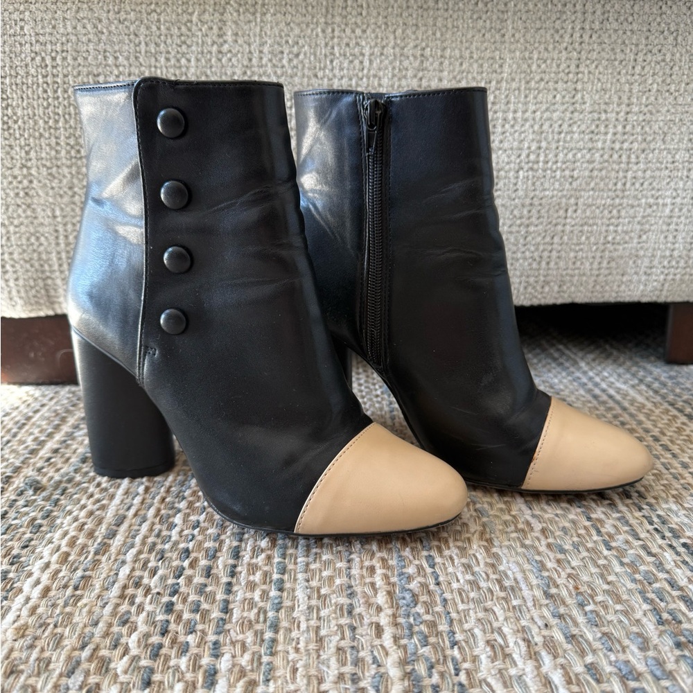 Zara Button Booties